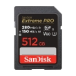 Sandisk SD 512GB Extreme Pro V60 150-280 MB/S
