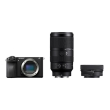 Sony A6700 + E PZ 16-50mm F/3,5-5,6 OSS + E 70-350mm F/4.5-6.3 G OSS (ILCE6700GBDI) - Garanzia Sony Italia 2+1 Anni