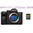 Sony A7V (ILCE-7M5B) Body - Garanzia Sony Italia 2+1 Anni + Sony CF Express Type A 240GB 1800MB/s 1700MB/S