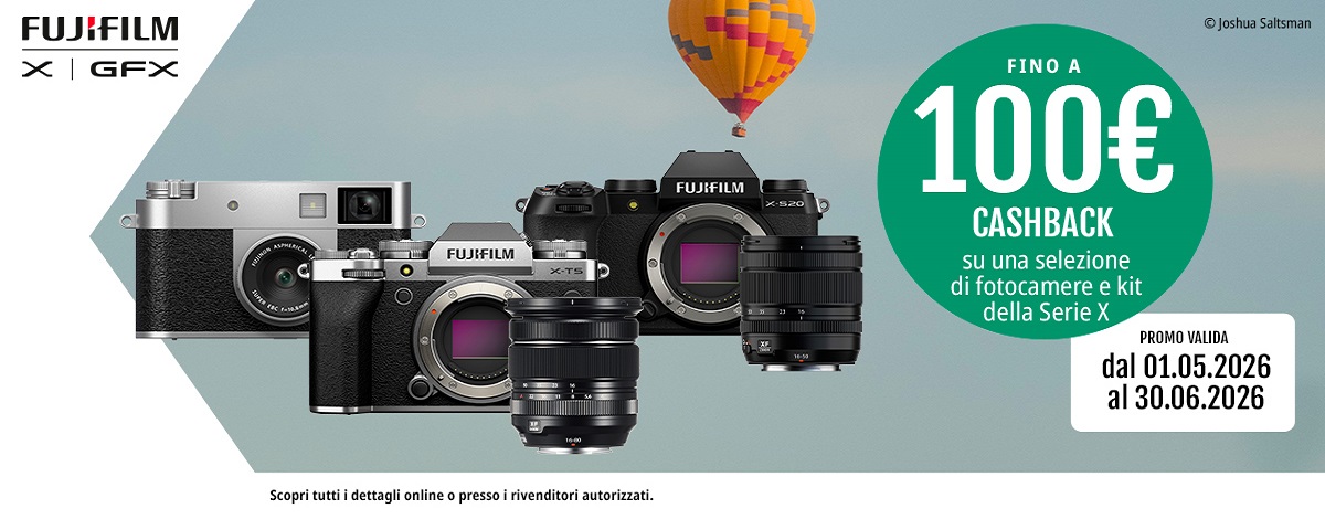 Cashback Fujifilm € 100