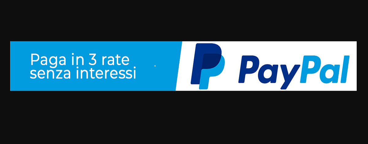 Paypal Paga in 3 Rate
