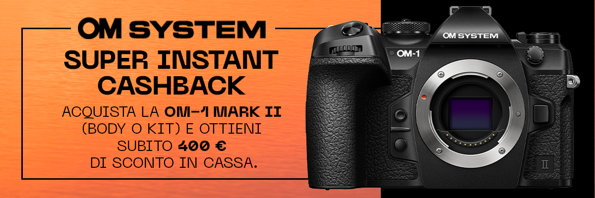 Sconto Cassa OM SYSTEM € 400