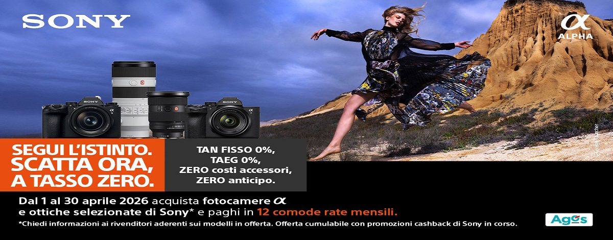 Sony Tasso Zero 12 Mesi