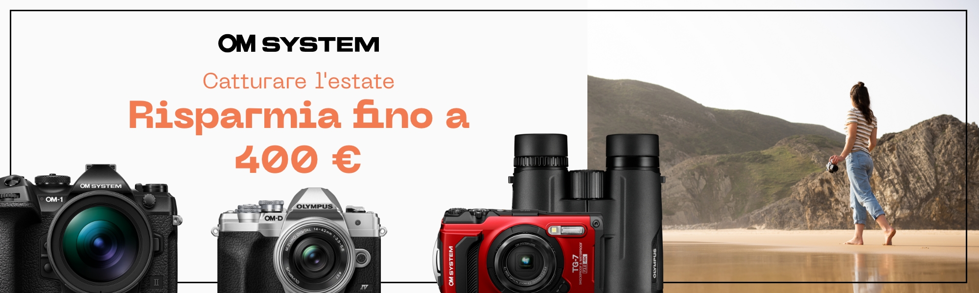 CASHBACK OM SYSTEM fino a € 400,00