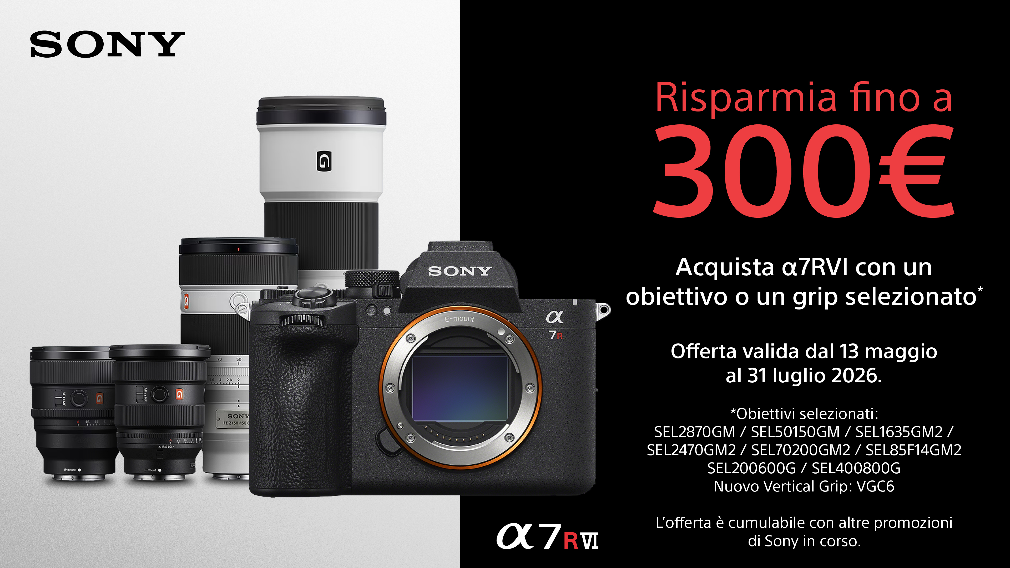 Promo Bundle Sony A7R VI