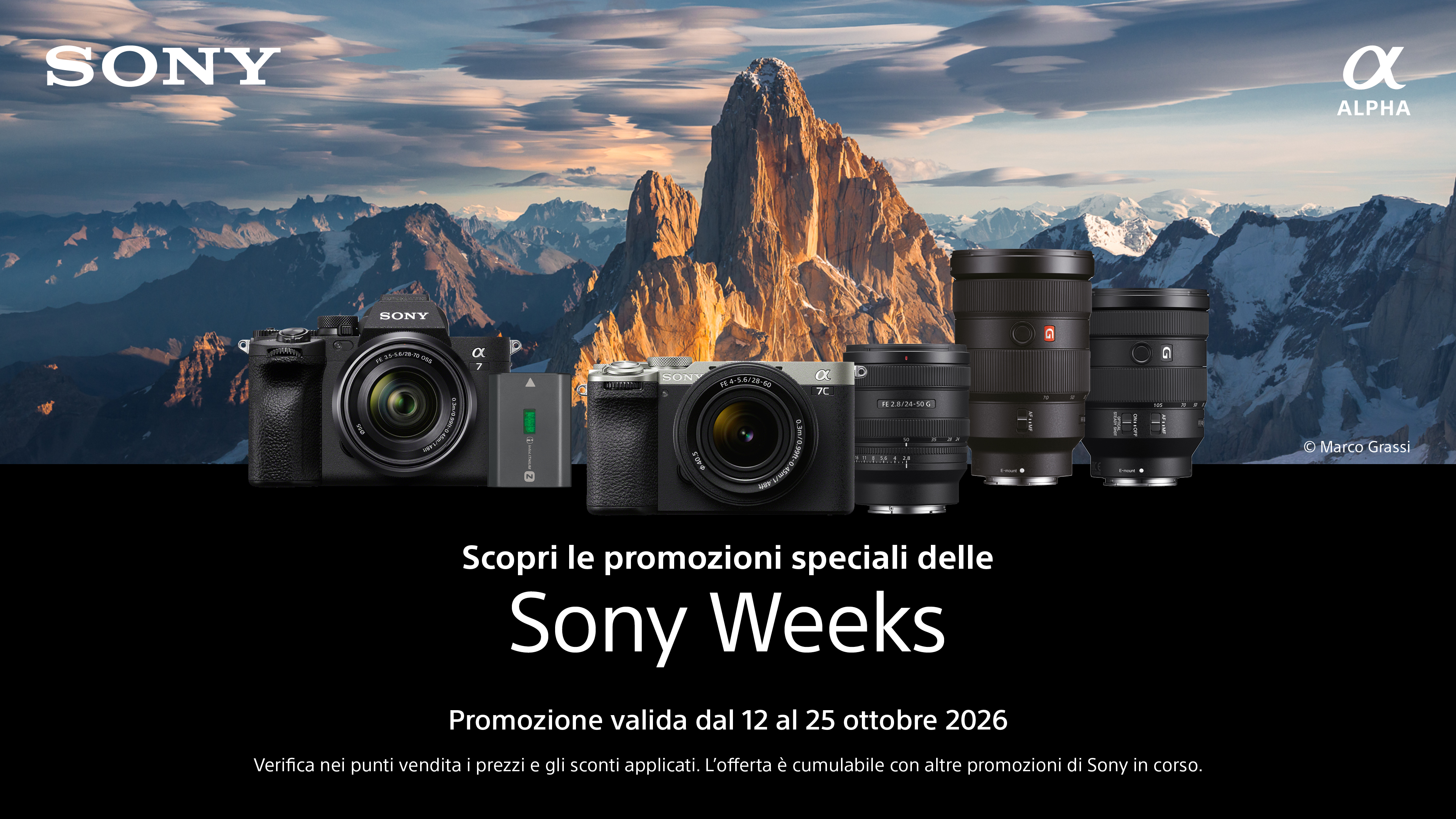 SONY WEEKS 12-25 Ottobre