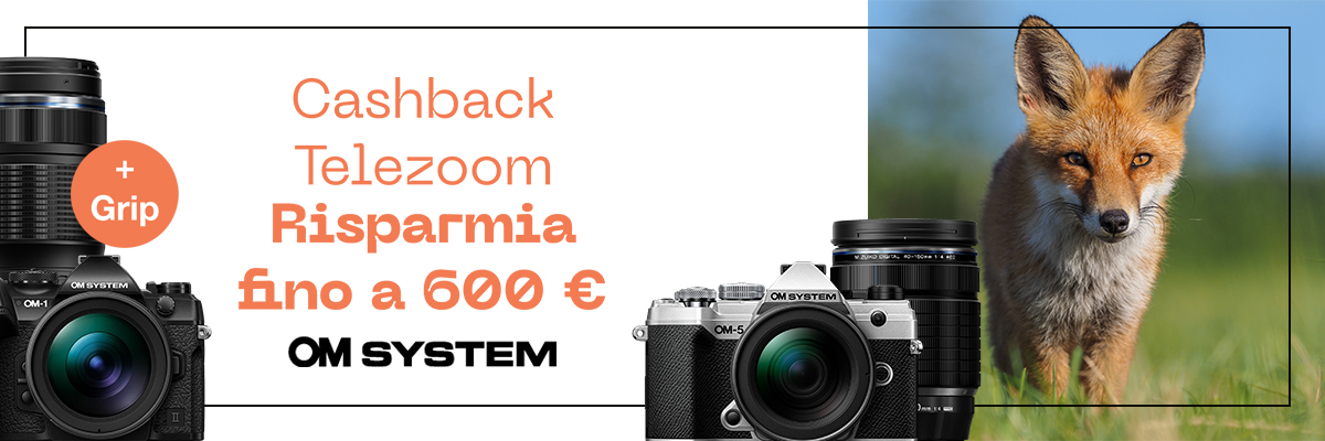 Cashback Telezoom fino a € 600
